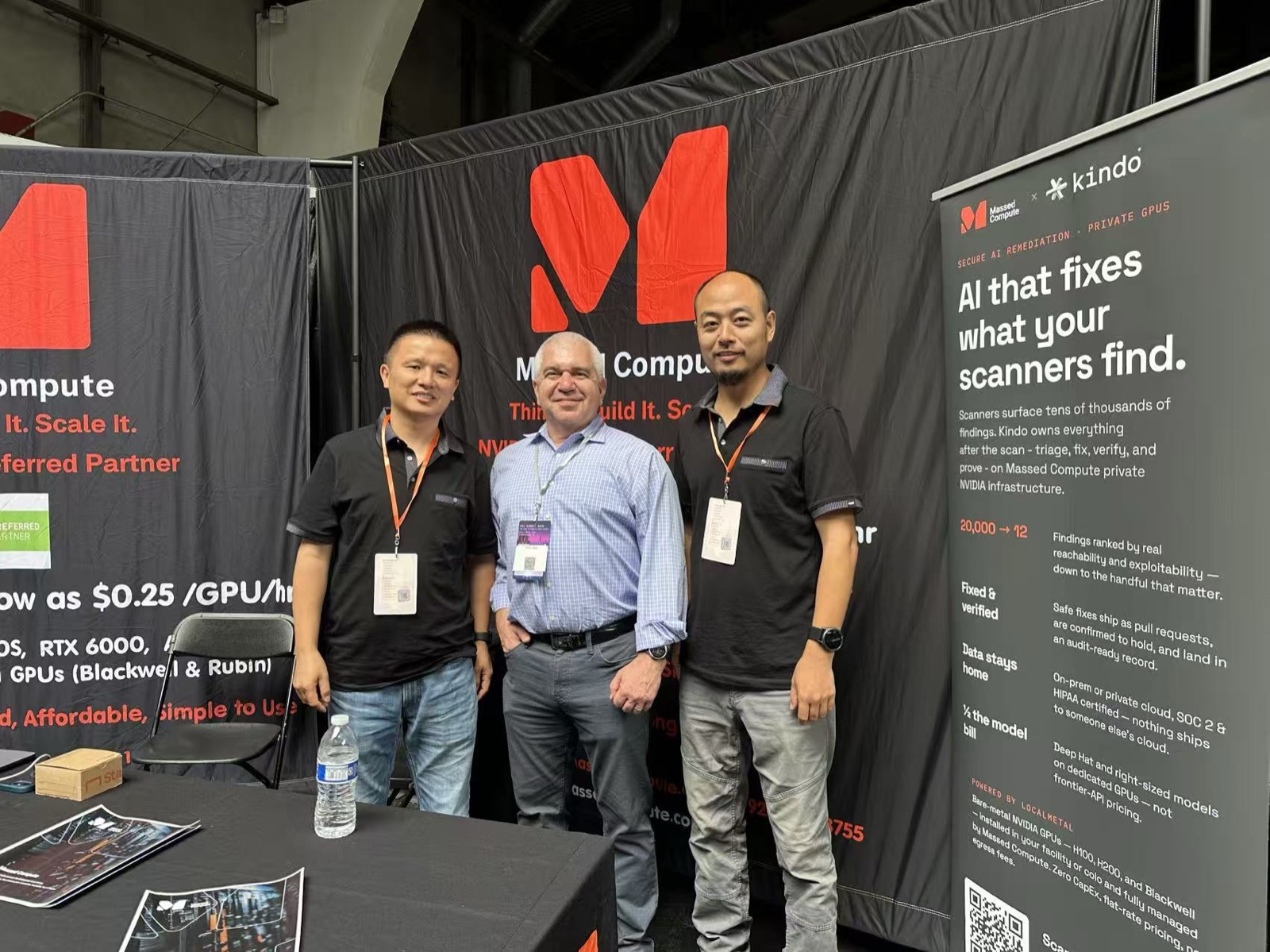 PhoScale team connecting with fellow AI infrastructure exhibitors at AGI Summit 2026